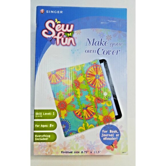 Singer Sew Fun Make your own Cover Kit for Book Journal or eReader NSP #00673 - Picture 9 of 9